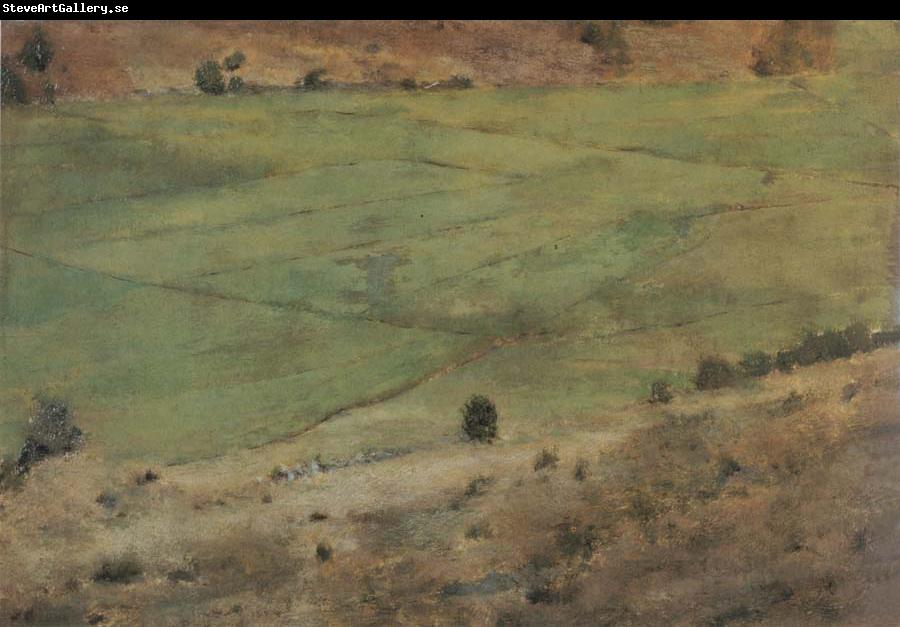 Fernand Khnopff In Fosset.Grass